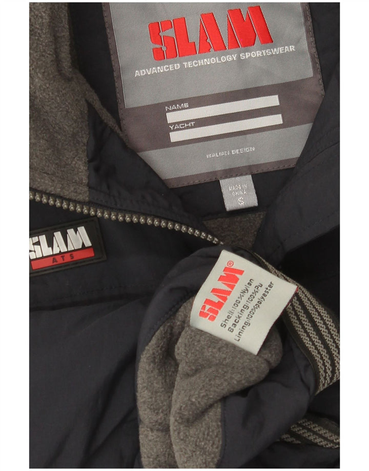 Slam Mens Gilet UK 36 Small Azul Marino Nylon