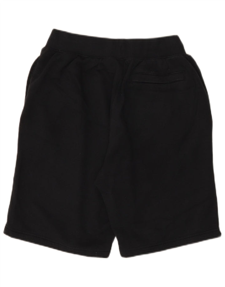 Under Armour Pantalones cortos deportivos para hombre de algodón negro grande