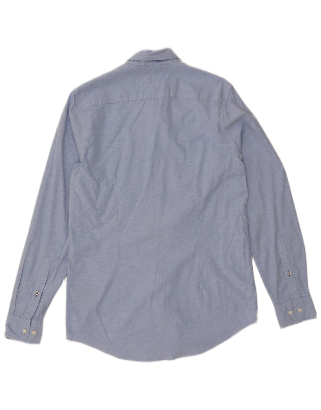 TOMMY HILFIGER Camisa slim fit de algodón azul medio para hombre