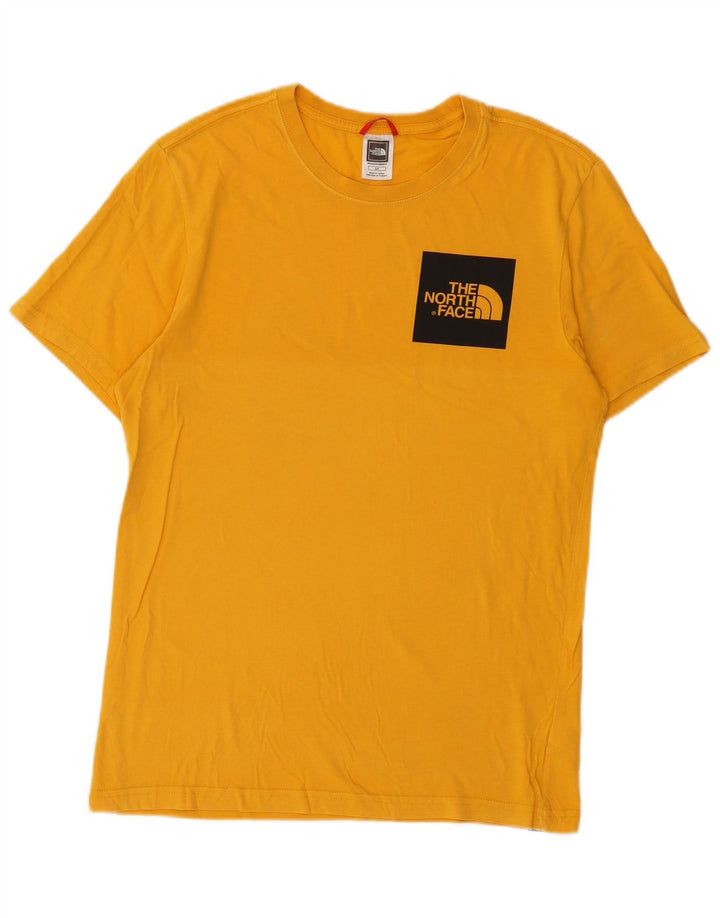 Camiseta The North Face Hombre Top Small Amarillo Algodón