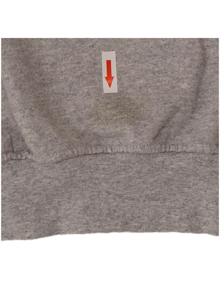Topshop Sudadera con gráfico y diseño tipo jersey de algodón gris para hombre