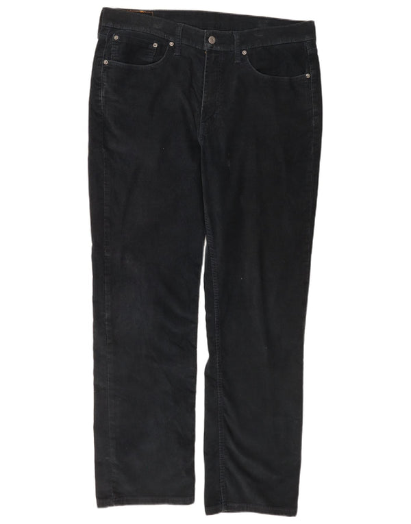 Levi's Pantalón recto de pana 514 para hombre W36 L32 Algodón azul marino