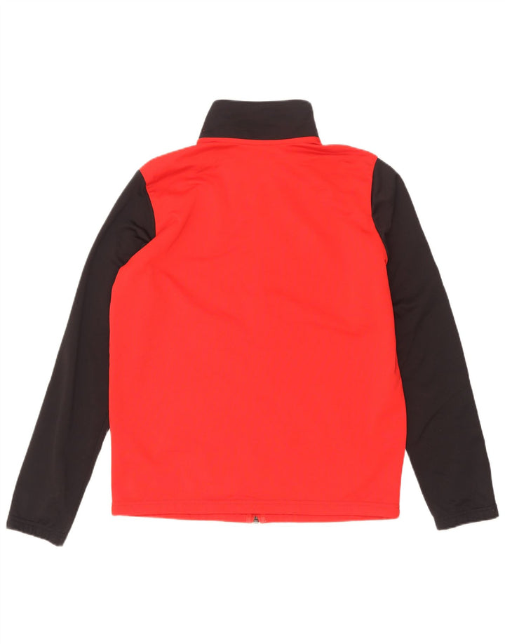Nike Chaqueta de chándal para niños 13-14 años XL Rojo Colorblock Poliéster