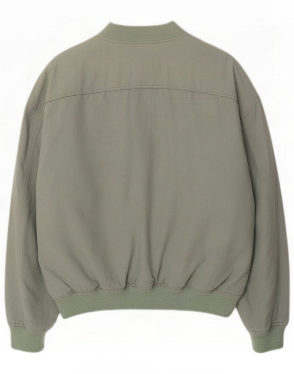 Navigare Chaqueta bomber para hombre UK 40 Large Green