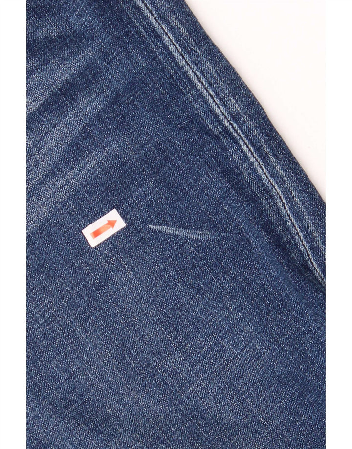 Superdry Vaqueros Rectos Para Hombre W34 L30 Algodón Azul