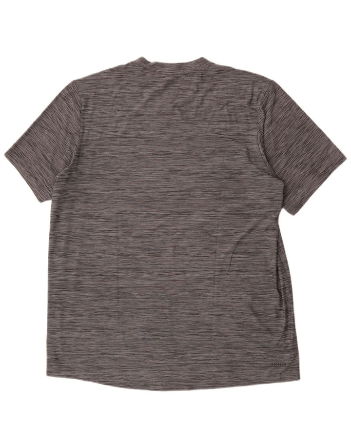 Adidas Camiseta Hombre Top XL Gris Moteado