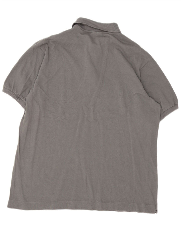 Polo Lacoste para hombre talla 5 grande algodón gris