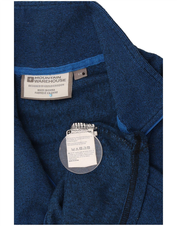 Top de chándal tipo jersey para hombre de Mountain Warehouse con rayas diplomáticas azules grandes