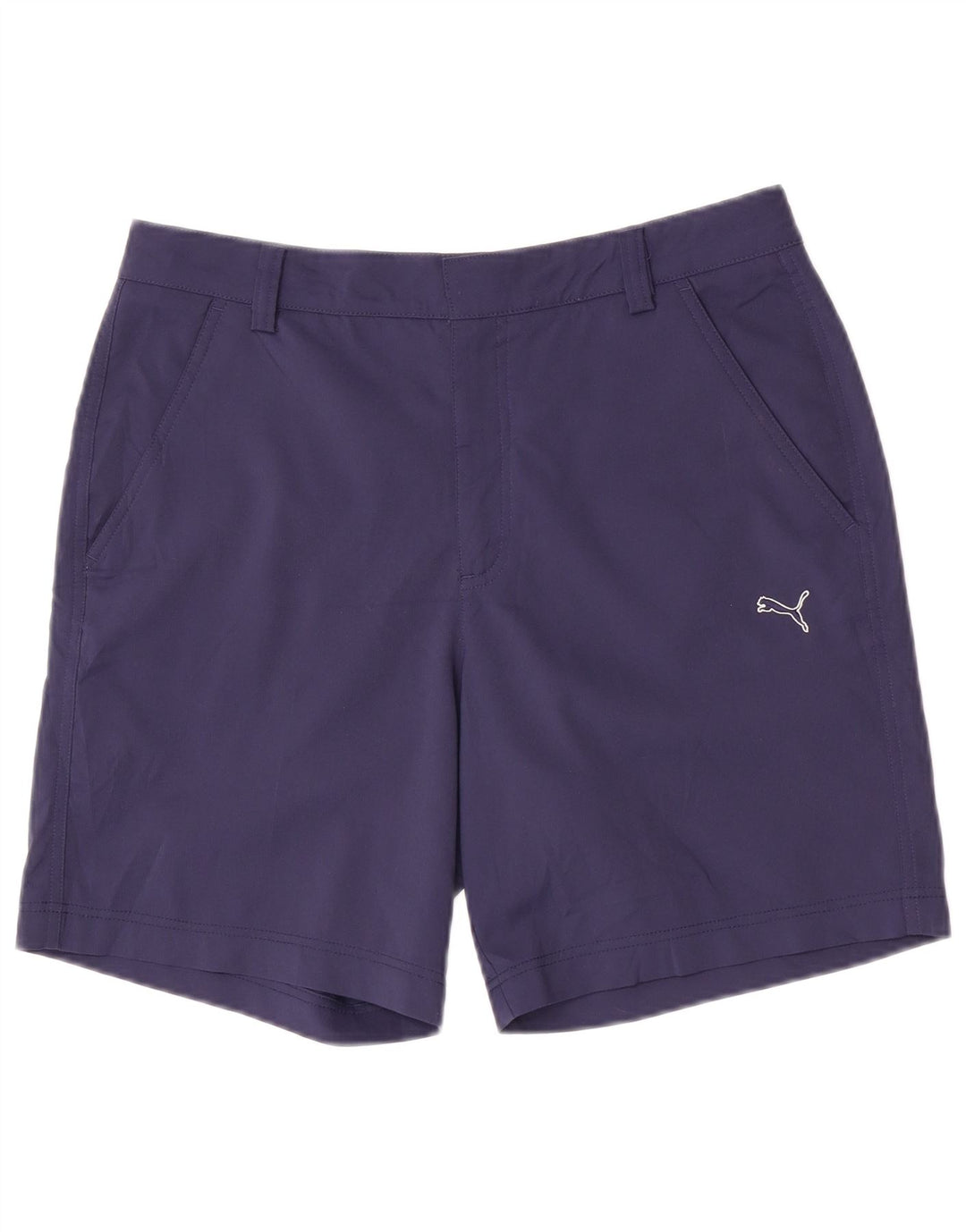 Puma Mujer Chino Shorts W32 Grande Azul Marino