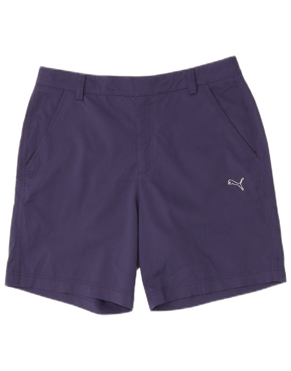 Puma Mujer Chino Shorts W32 Grande Azul Marino