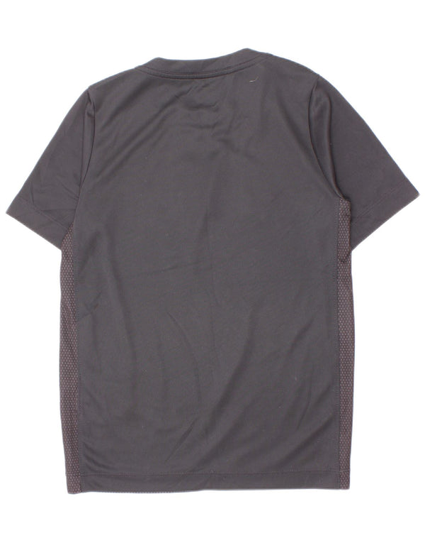 Nike Camiseta Dri Fit Graphic para niños 8-9 años Small Negro Colorblock