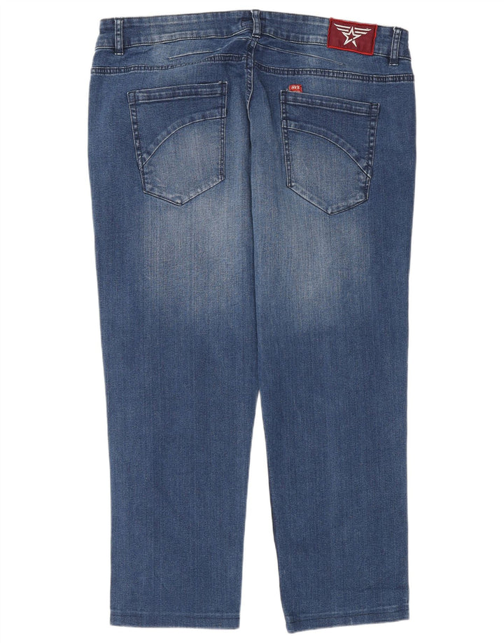 Vaqueros recortados para hombre Avirex W40 L27 Algodón azul
