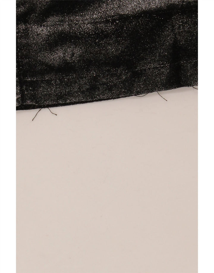 ARMANI Pantalón Casual Recto Mujer W29 L34 Algodón Negro