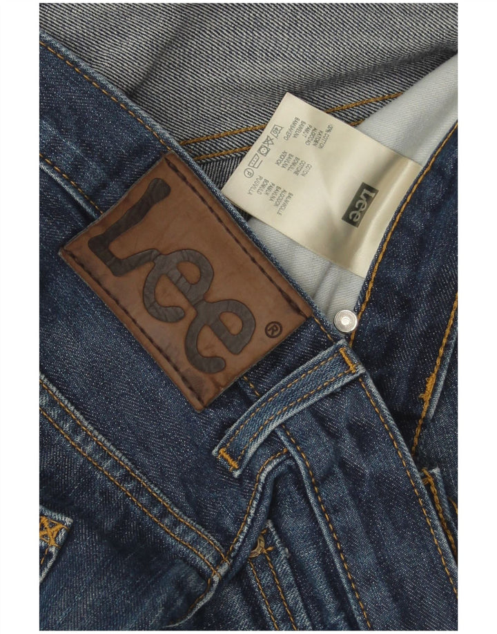 Lee Vaqueros Rectos Zed para Hombre W34 L34 Algodón Azul