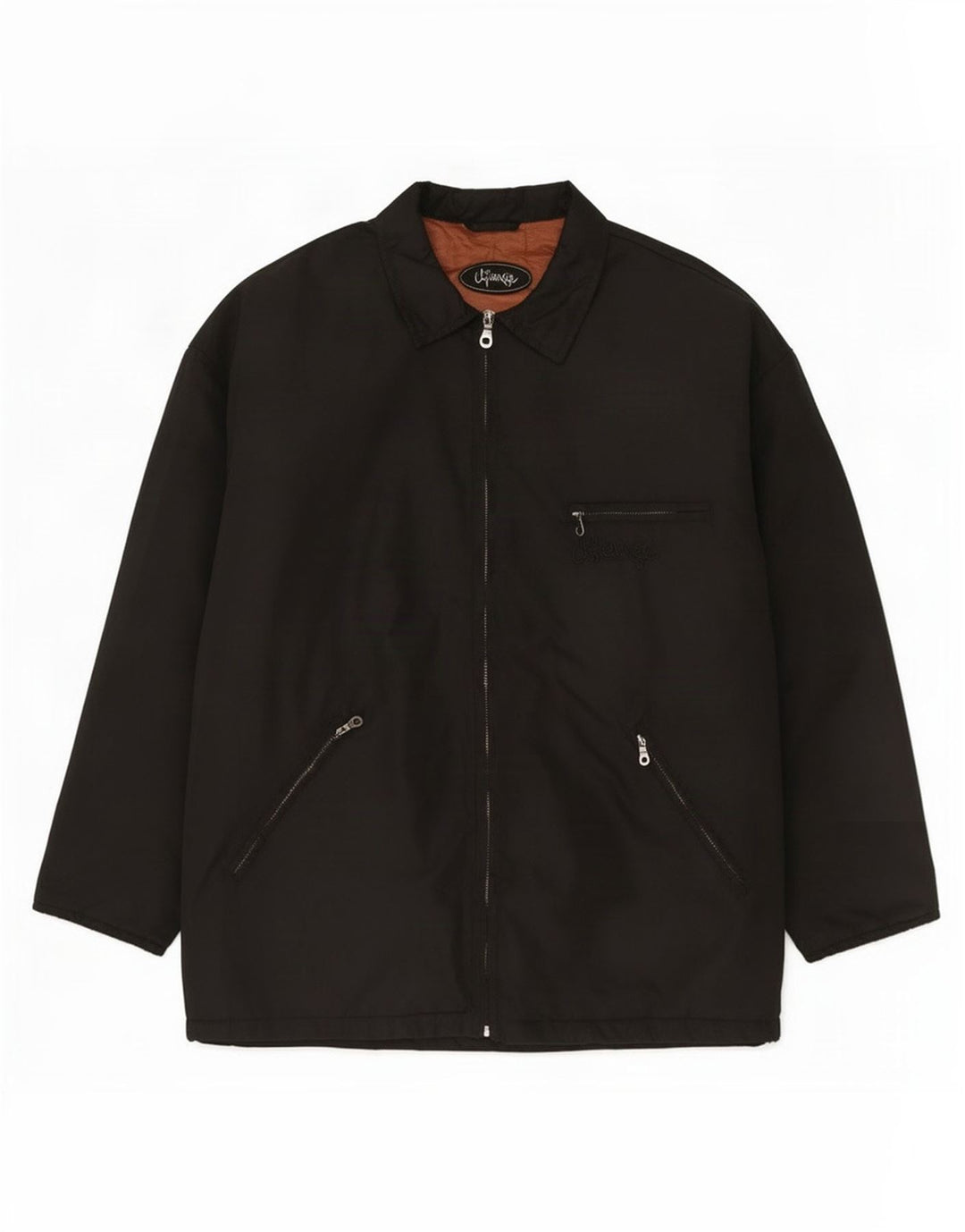 Chiemsee Mens Husky Utility Jacket UK 42 XL Poliamida Negra