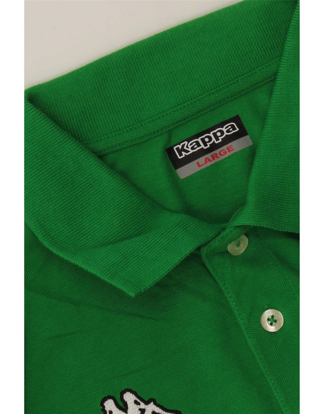 Polo Kappa Hombre Verde Grande
