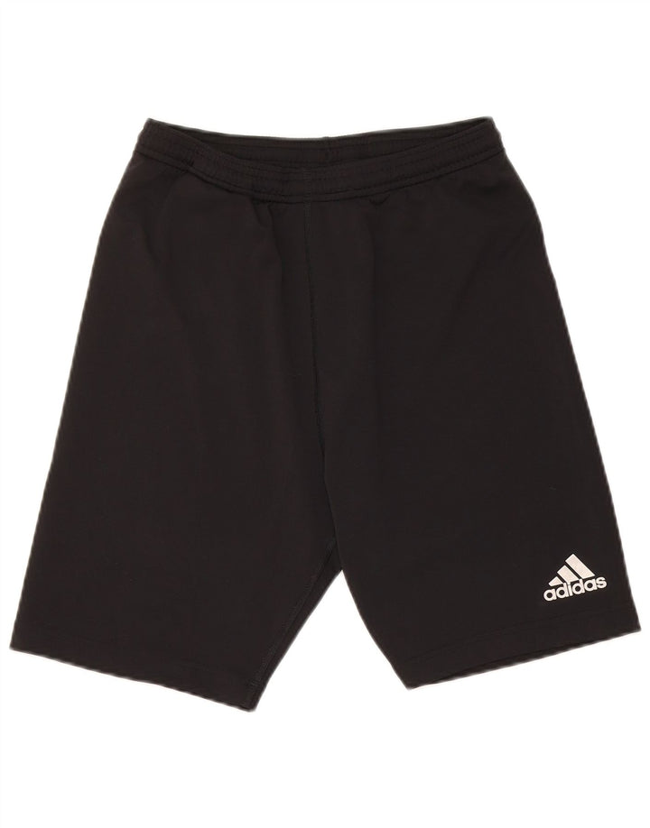 ADIDAS Pantalones cortos deportivos para niños 11-12 años Grande Negro Poliéster