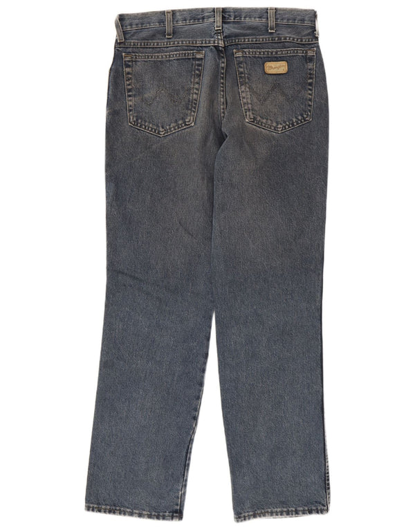 Wrangler Vaqueros Rectos Texas Para Hombre W32 L31 Algodón Azul