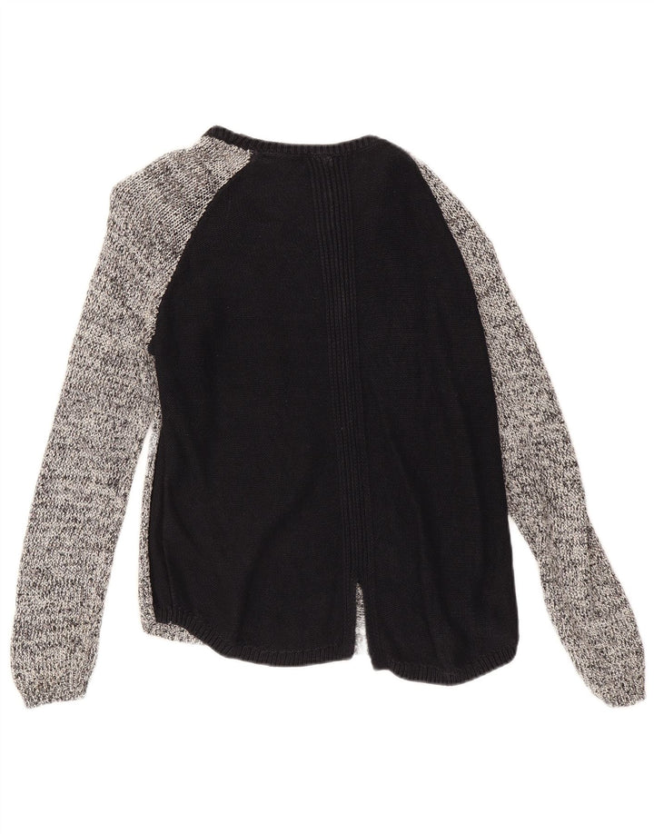 Marks & Spencer - Jersey para mujer con cuello barco, talla 40, talla M, color negro