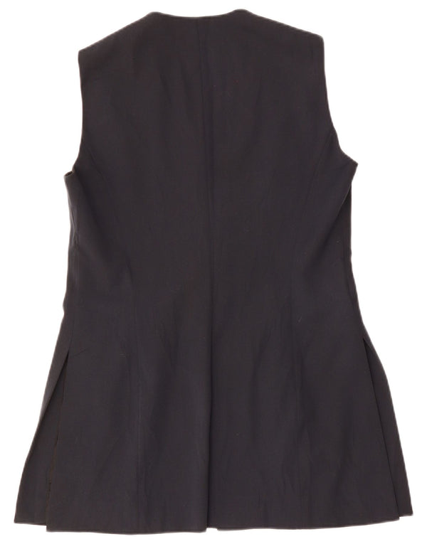 SPORTSTAFF Chaqueta tipo blazer de 6 botones para mujer IT 44 Medium Navy Blue Paisley