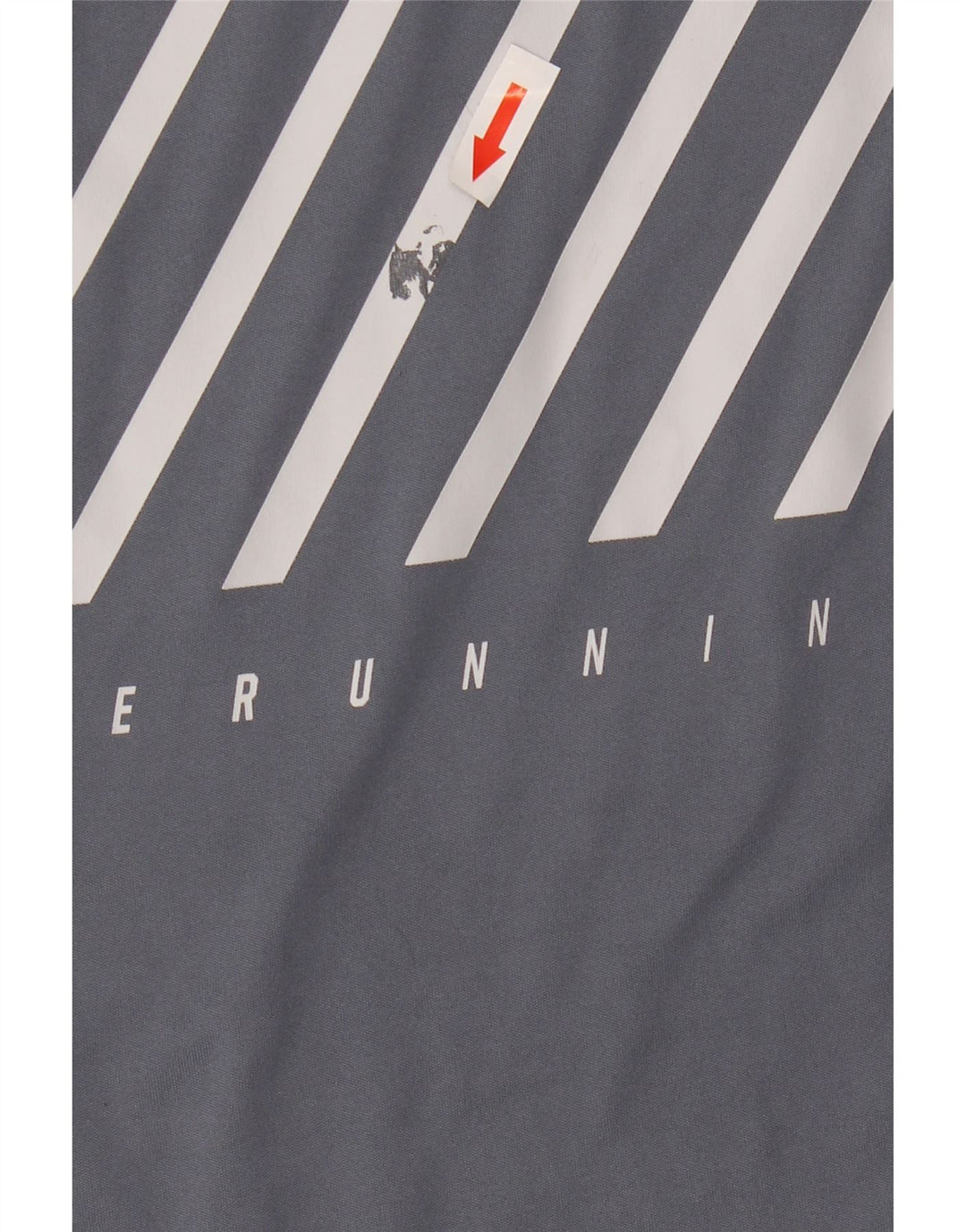 Nike Camiseta Dri Fit Graphic para hombre Top XL Poliéster a rayas grises