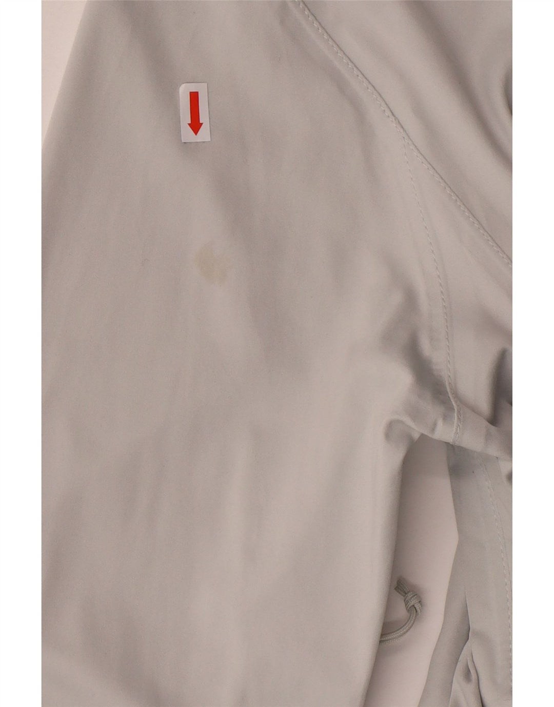 THE NORTH FACE Chaqueta impermeable con capucha para mujer UK 44 Poliéster gris grande