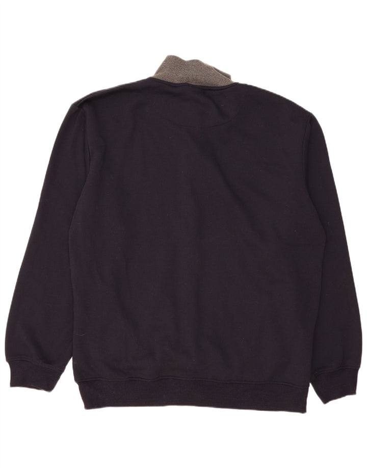 Umbro Chaqueta de chándal para hombre IT 60 4XL Algodón azul marino