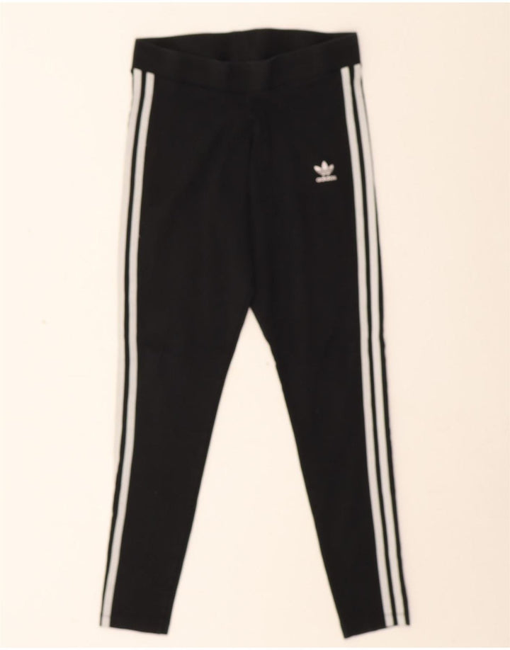 Adidas Leggings para mujer Reino Unido 8 Pequeño Algodón Negro