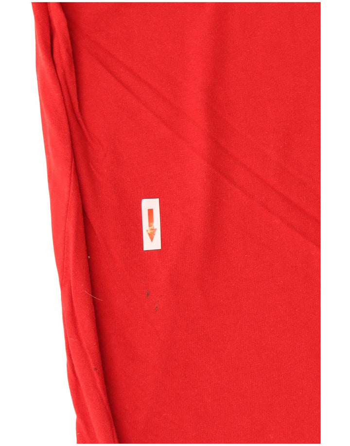 Quiksilver - Camiseta gráfica para hombre, color rojo medio