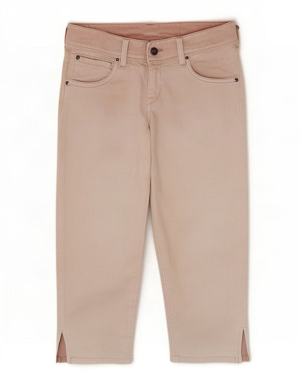 Levi's Capri Jeans Mujer W27 L18 Algodón Rosa