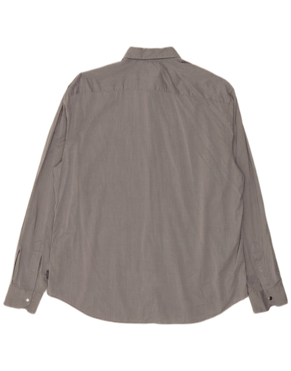 Camisa Armani Collezioni Hombre 2XL Gris