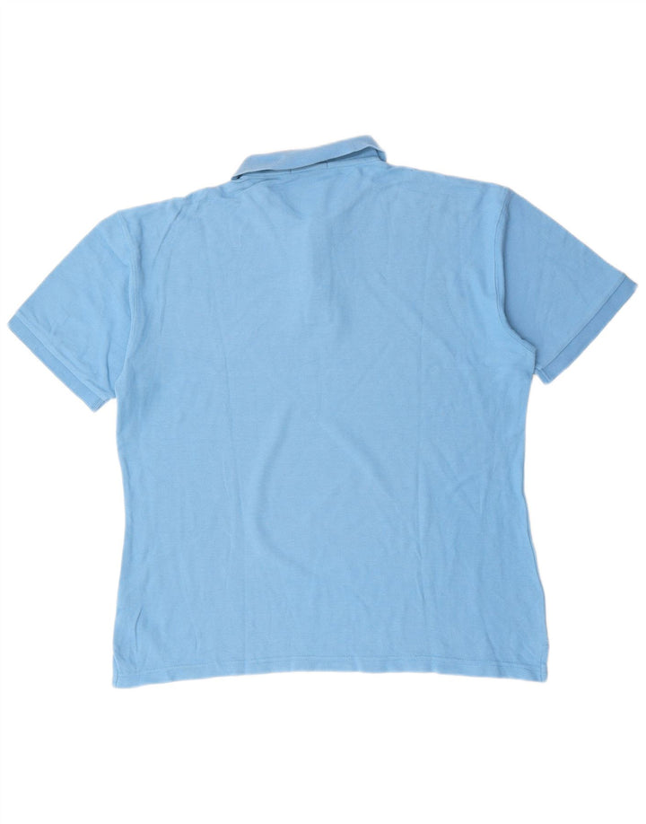 FILA Polo Hombre IT 54 XL Algodón Azul