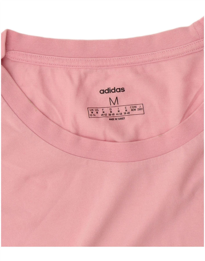 Adidas Camiseta para mujer Top UK 12/14 Medium Pink