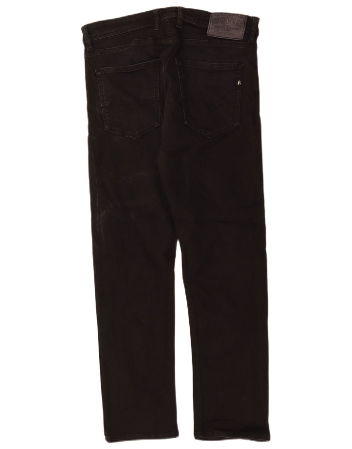 Replay Vaqueros ajustados para hombre W32 L30 Algodón negro