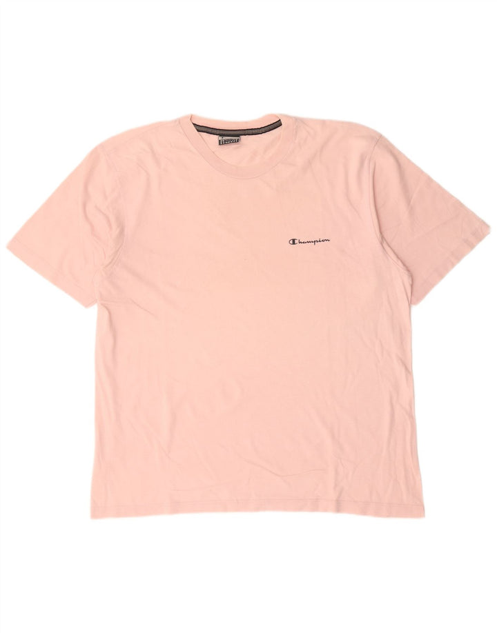 Champion Camiseta Hombre Top XL Rosa Algodón
