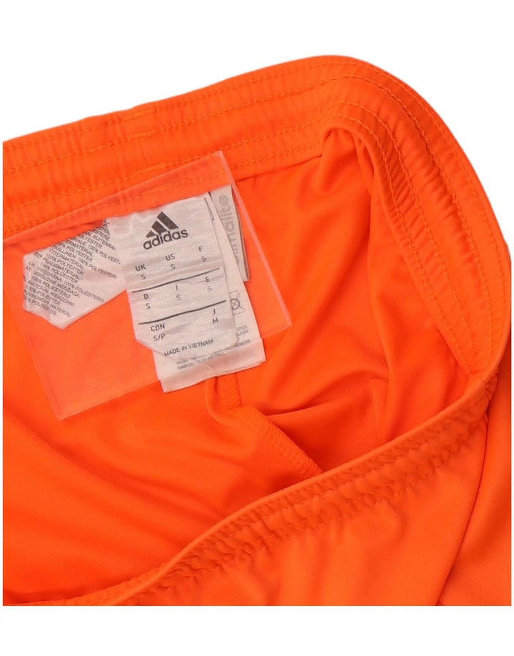 Adidas Mens Climalite Sport Shorts Pequeño Naranja Poliéster