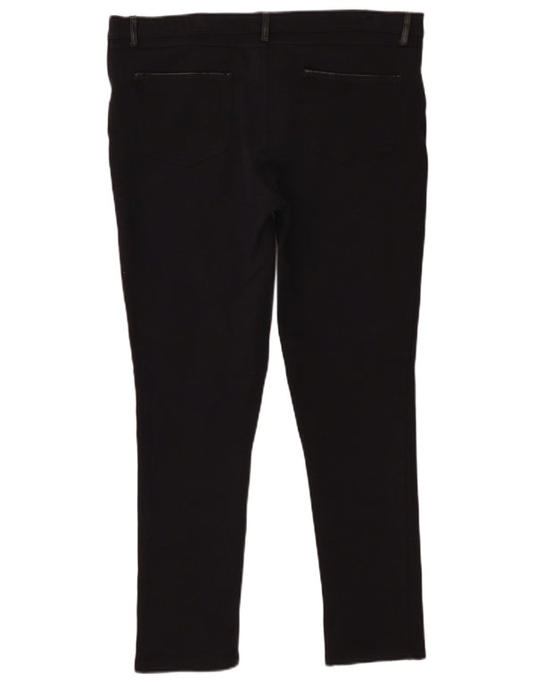 Zara Mujer Pantalón Casual Pitillo Grande W30 L27 Negro