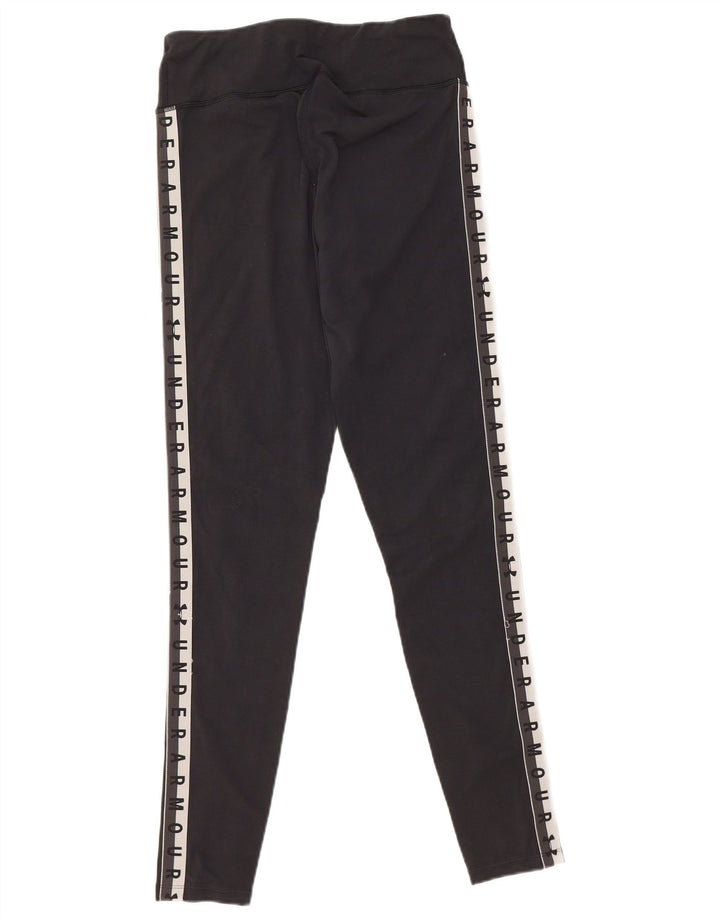 UNDER ARMOUR Leggings gráficos Heat Gear para mujer Reino Unido 10 Pequeño Negro