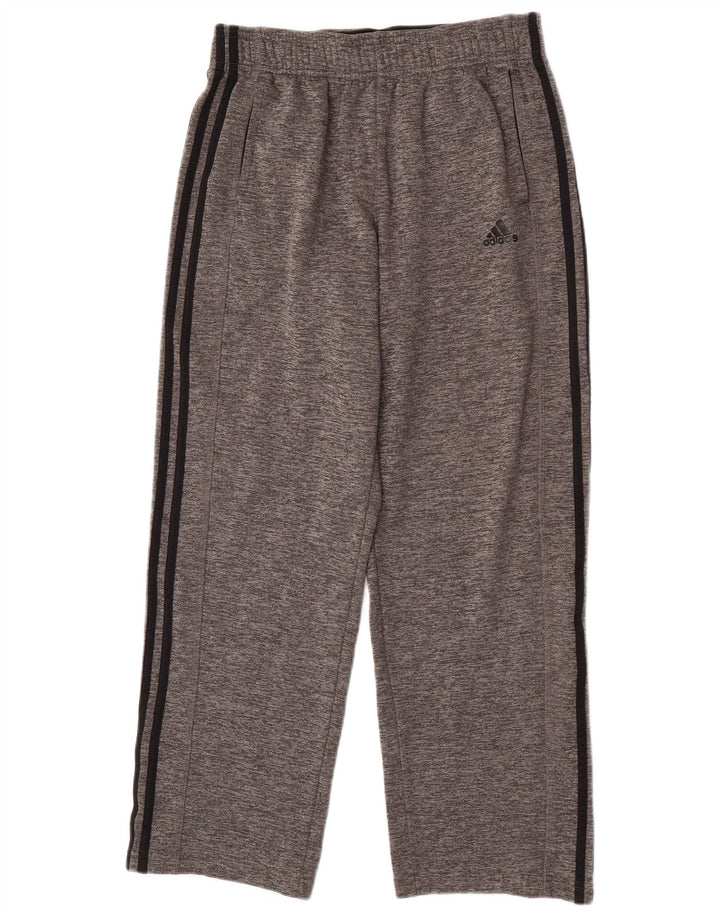Adidas Hombre Climawarm Pantalones De Chándal Gris Medio Poliéster Moteado