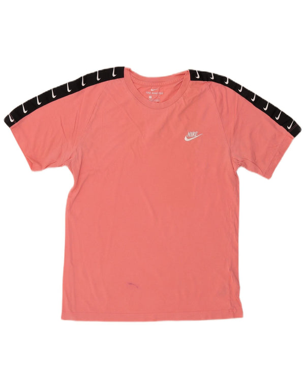 NIKE Camiseta gráfica para hombre Top Small Pink Cotton