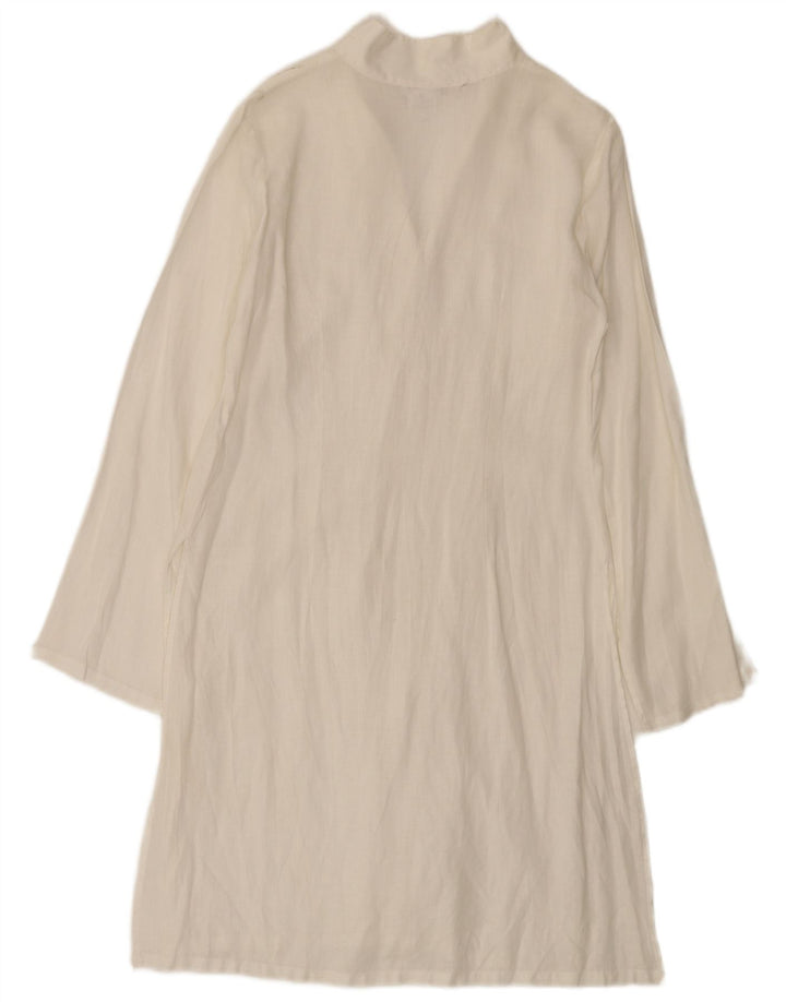 Naracamicie Vestido camisero para mujer Reino Unido 42 Mediano Blanco