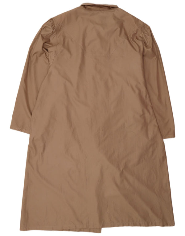 Claude Havrey Abrigo extragrande con doble botonadura para mujer EU 52 4XL Marrón