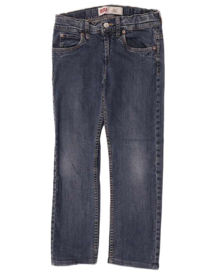 Levi's Jeans 511 Slim para niños 11-12 años W24 L22 Algodón azul