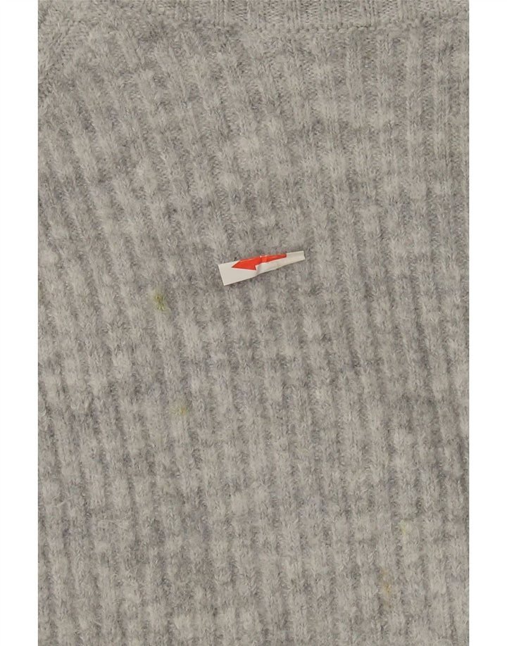 Marks & Spencer Jersey con cuello vuelto para mujer UK 44 Acrílico gris medio