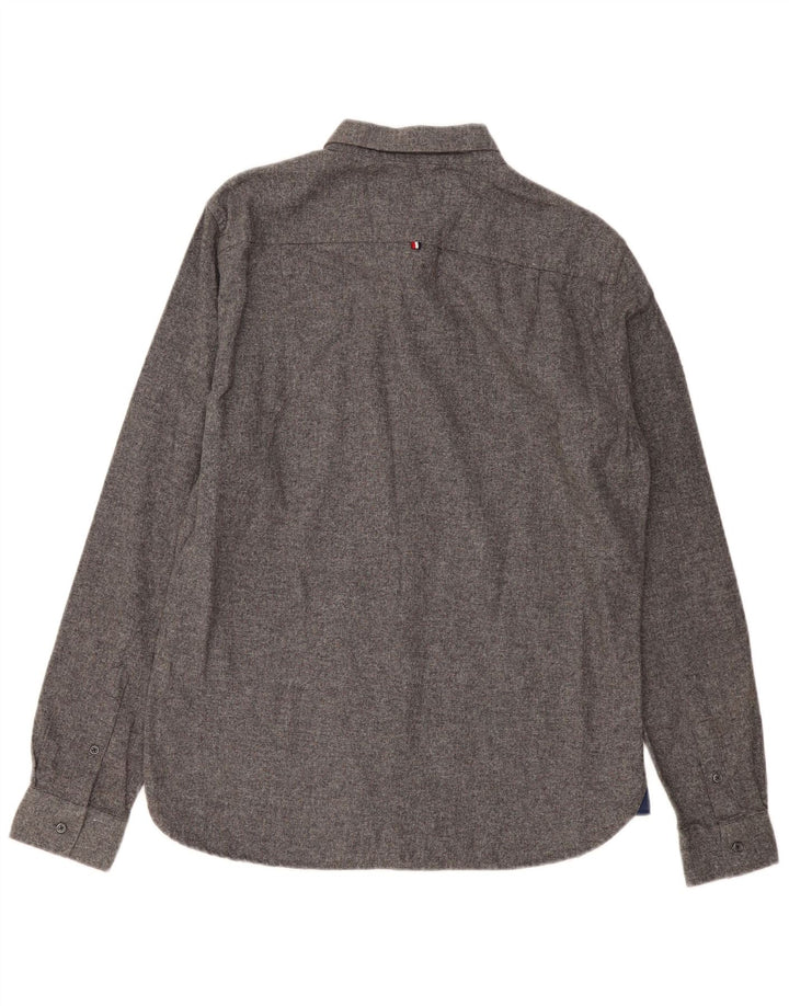Camisa Superdry Hombre XL Algodón Gris