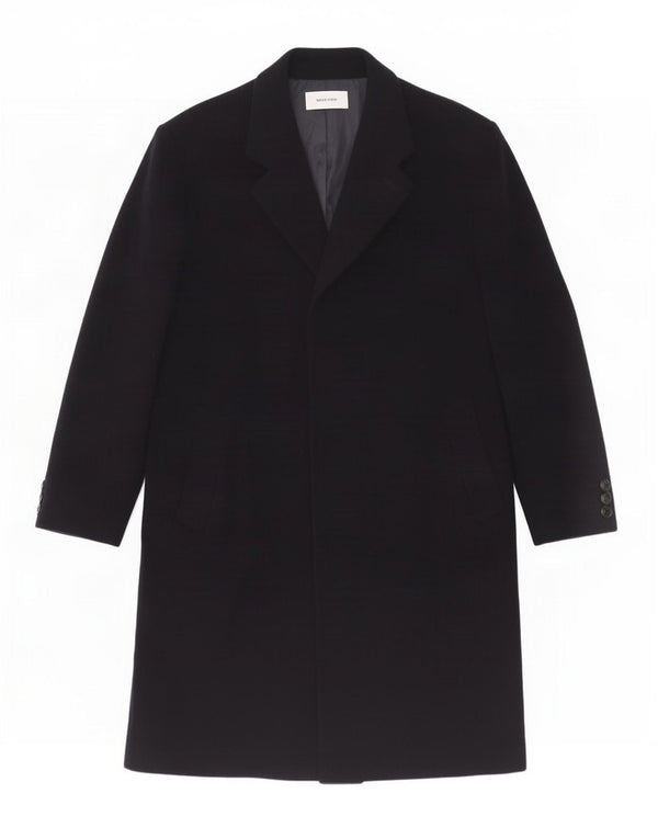 Jon Braye Abrigo para hombre UK 42 XL Lana azul marino
