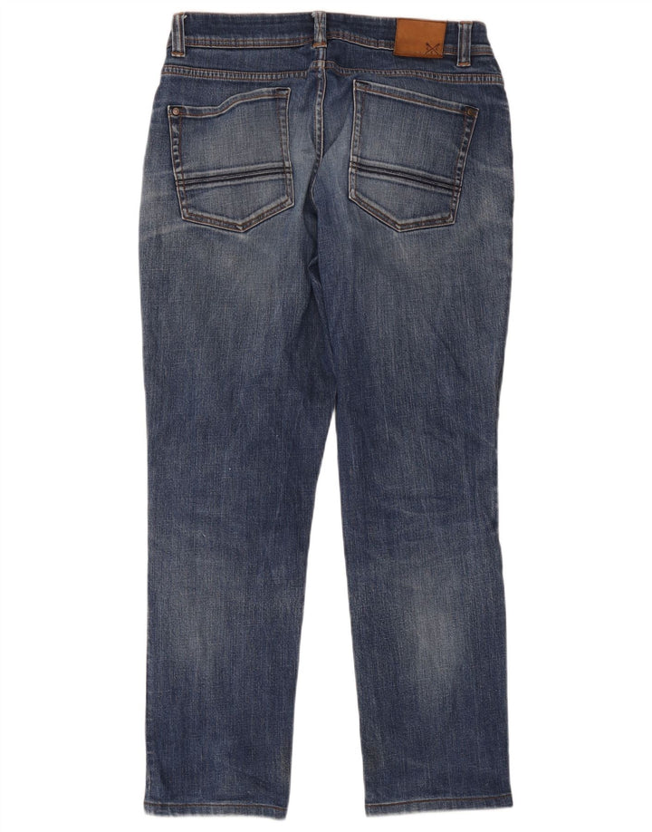 Crew Clothing Vaqueros rectos para hombre W34 L34 Azul