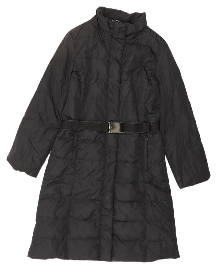 MARELLA Womens Loose Fit Padded Coat UK 10 Small Navy Blue