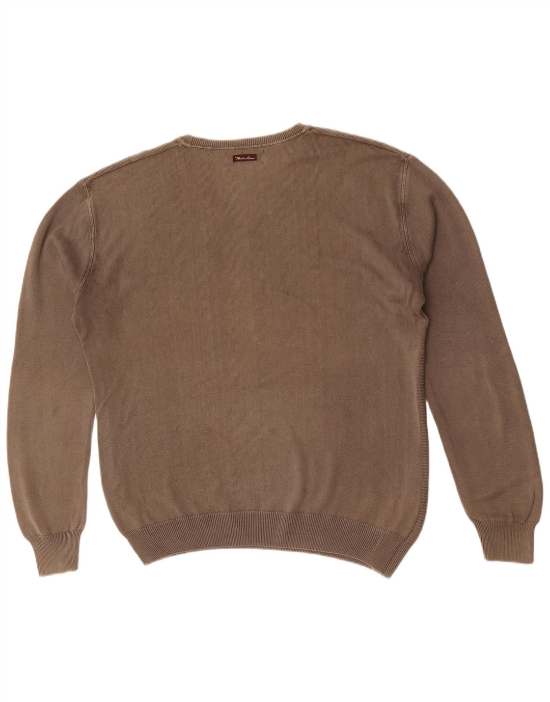 Marlboro Classics Jersey con Cuello en V para Hombre XL Caqui Rayas