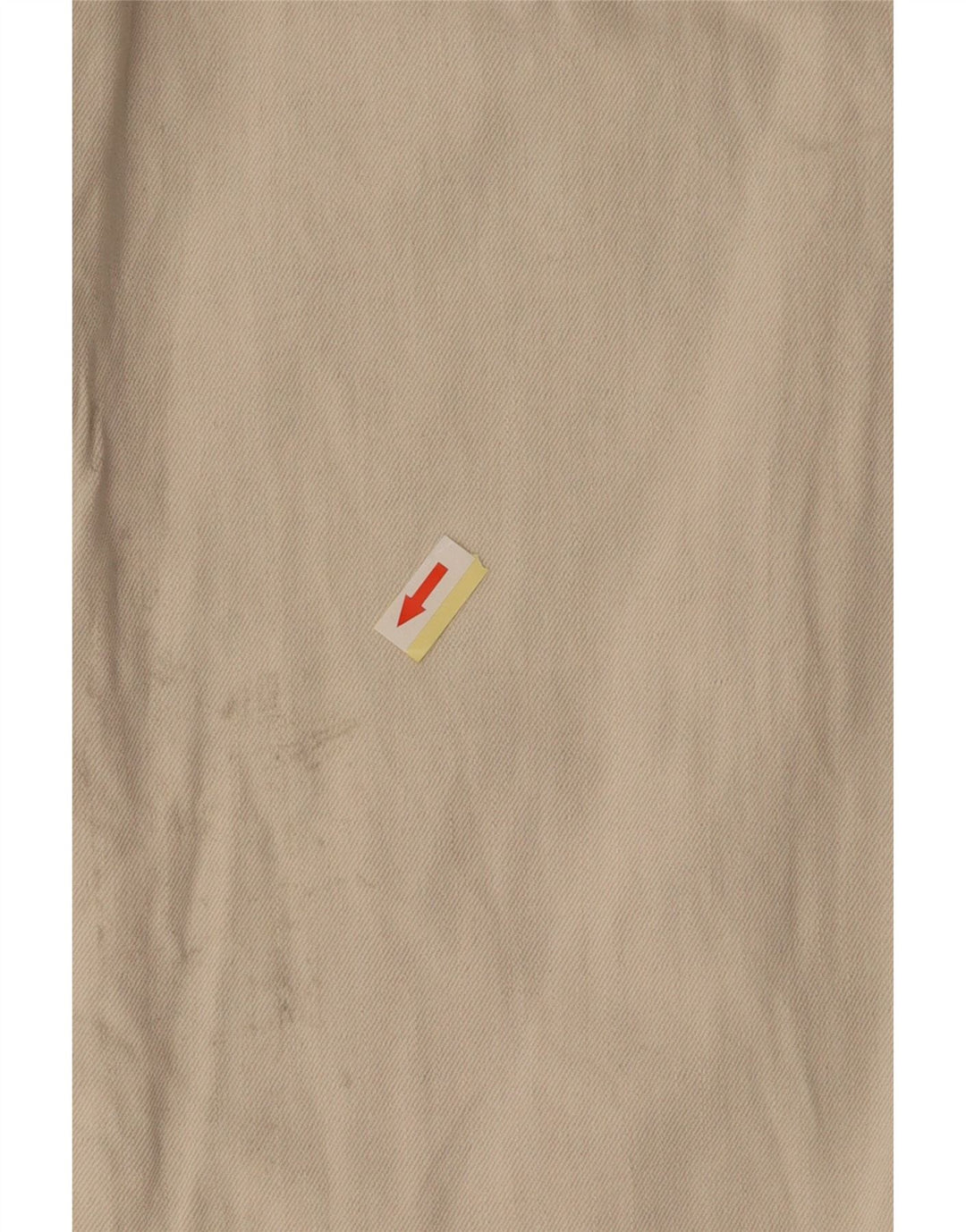 ZARA Mujer Pantalones Cropped De Talle Alto Y Corte Holgado EU 36 XS W26 L25 Beige